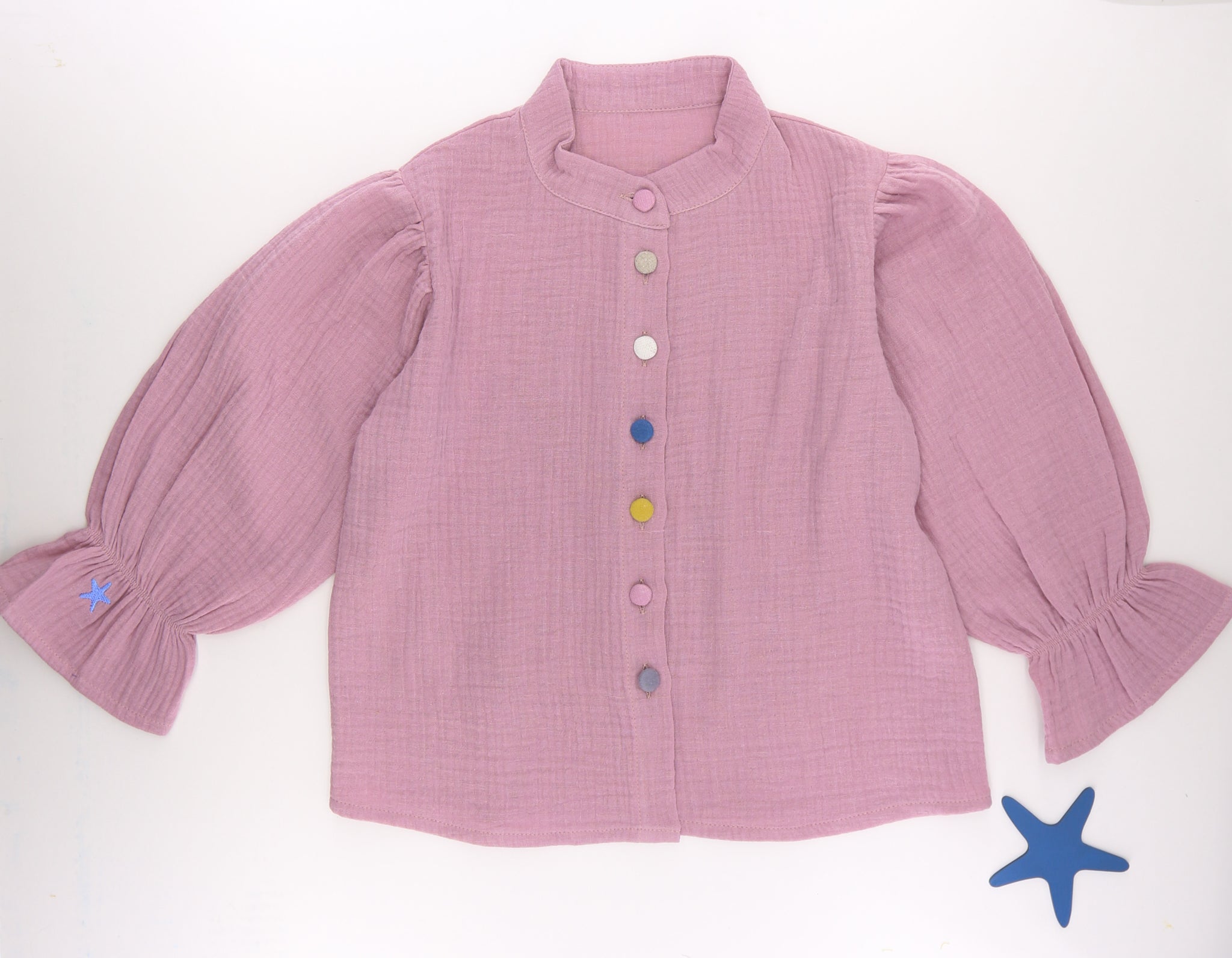 Long sleeve girls shirt 'SAND'