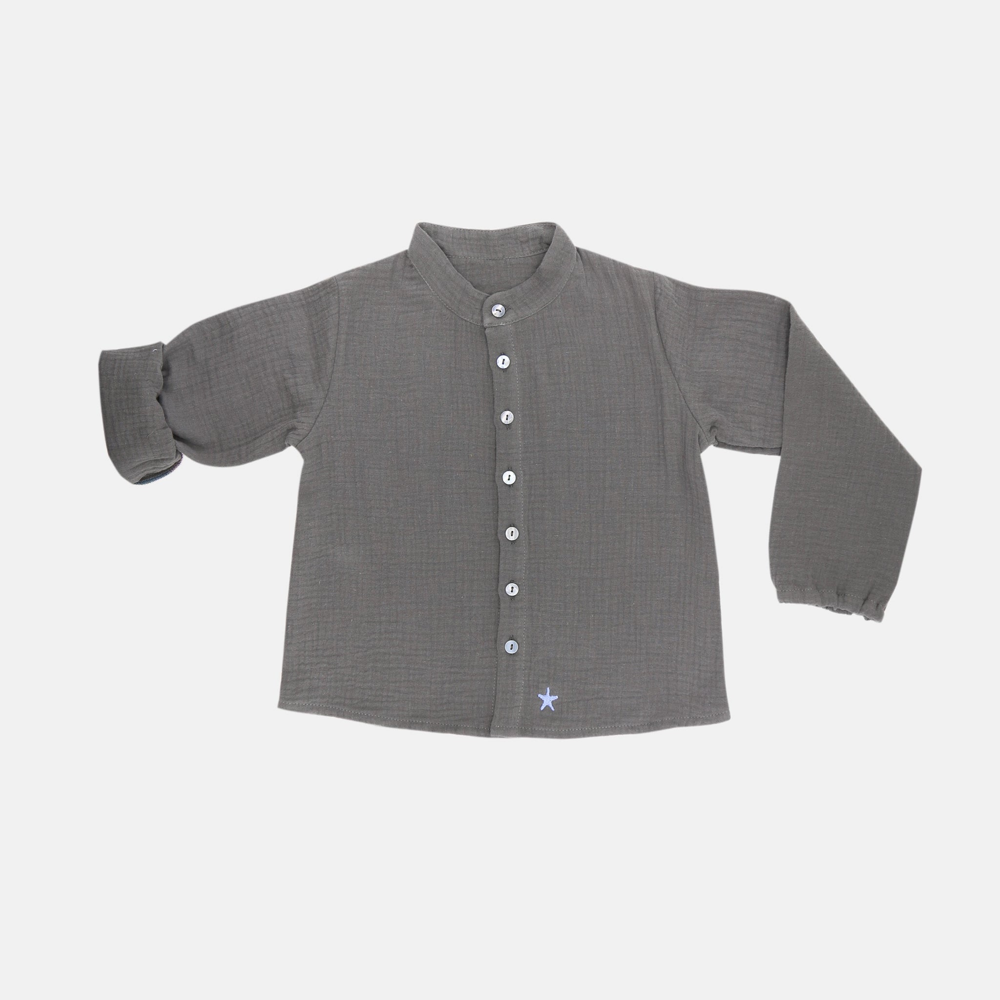 Long sleeve boys shirt 'SAND'